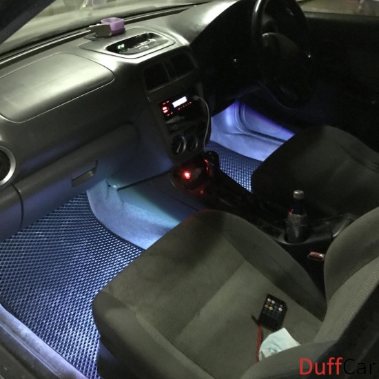 Автомобильные коврики Subaru Impreza II правый руль рестайлинг (2002 - 2005)